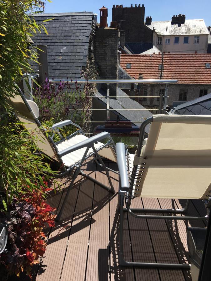 Duplex 52M2 Hyper Centre, Petite Terrasse Exposee Sud Dieppe Luaran gambar